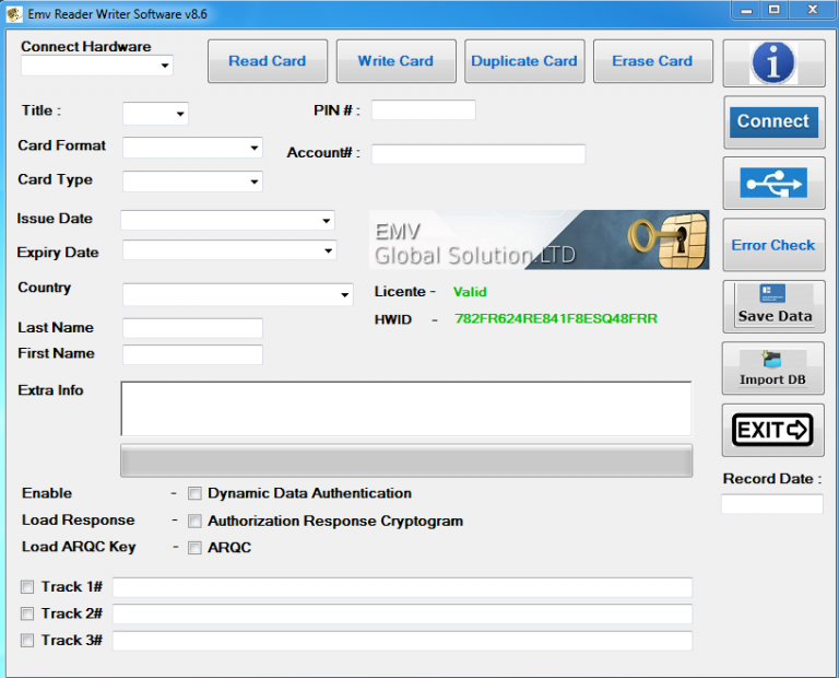 247DailyLogs – EMV CHIP WRITING SOFTWARE V8.6