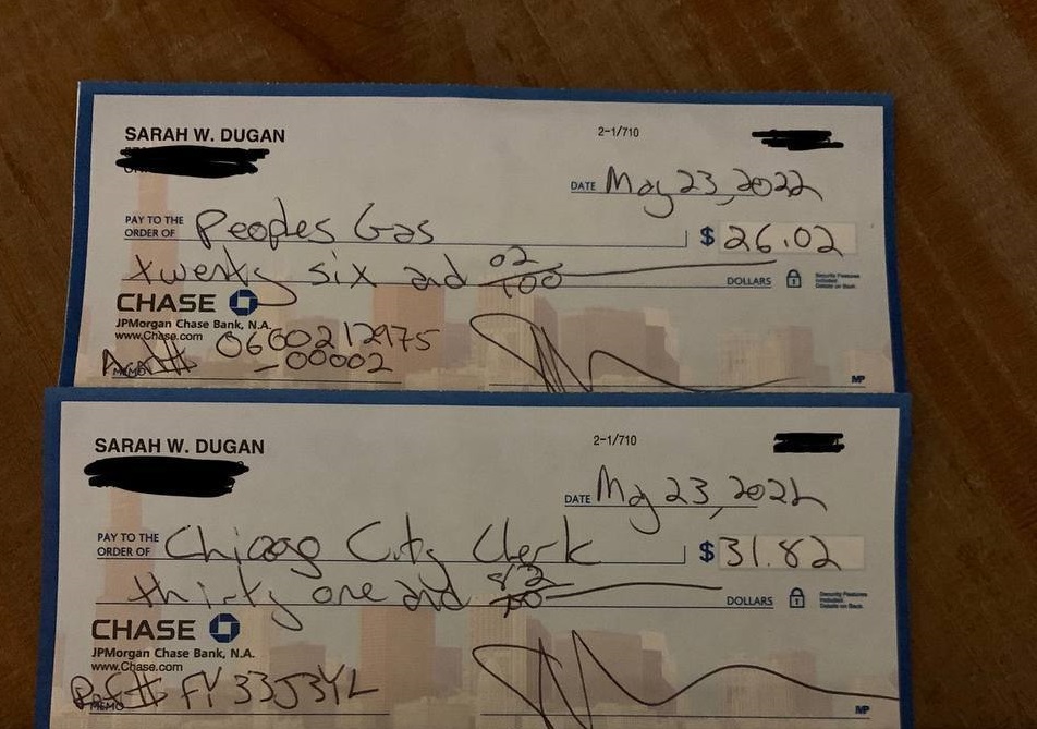 247DailyLogs – CHASE BANK DEPOSIT CHECK | $2000 – $5000